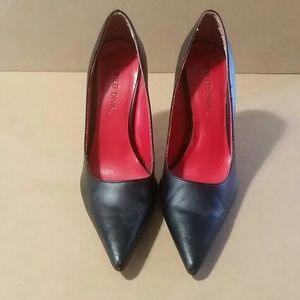 Black Wild Diva Heels